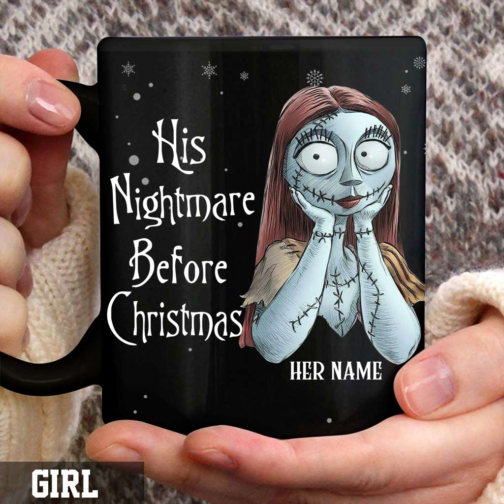 Personalized Nightmare Mug Custom Name Gift for Him/Her