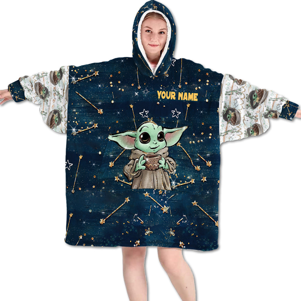 Personalized The Force Blanket Hoodie Custom Name Gift
