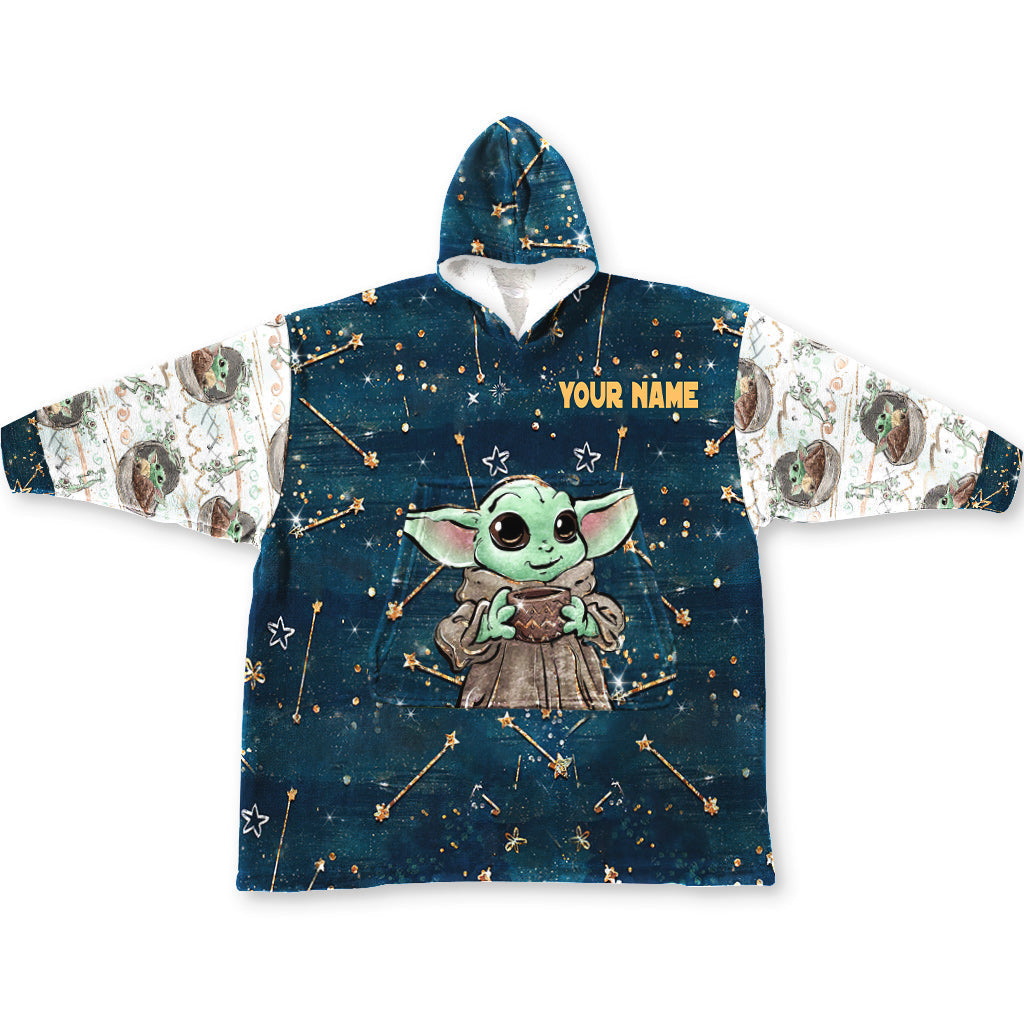 Personalized The Force Blanket Hoodie Custom Name Gift