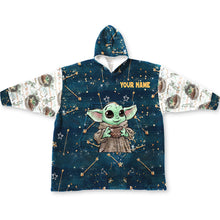 Load image into Gallery viewer, Personalized The Force Blanket Hoodie Custom Name Gift
