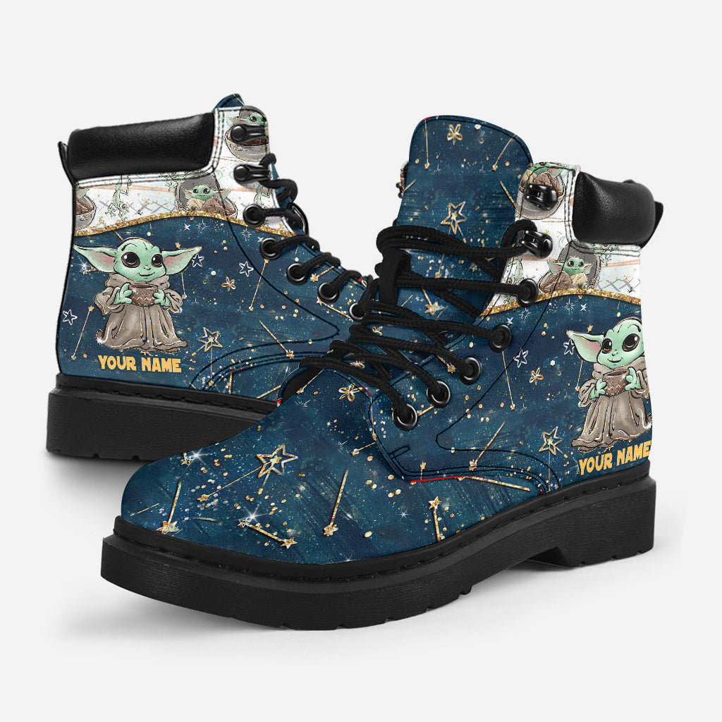 Personalized All Season Boots with Custom Name for Kids
