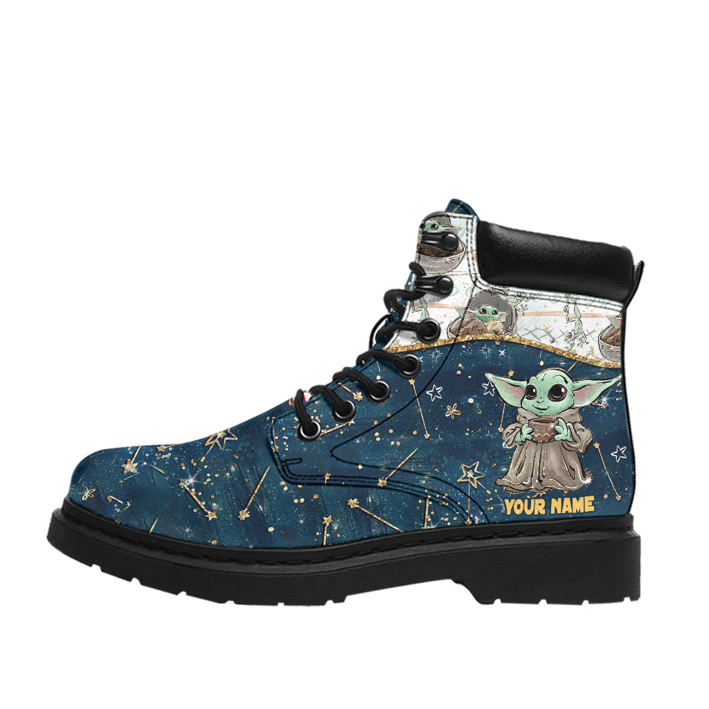 Personalized All Season Boots with Custom Name for Kids