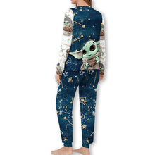 Load image into Gallery viewer, Personalized The Force Pajama Set for Kids | Custom Name Design
