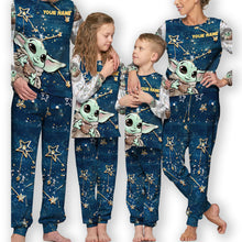 Load image into Gallery viewer, Personalized The Force Pajama Set for Kids | Custom Name Design
