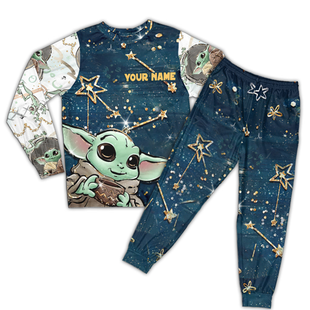 Personalized The Force Pajama Set for Kids | Custom Name Design
