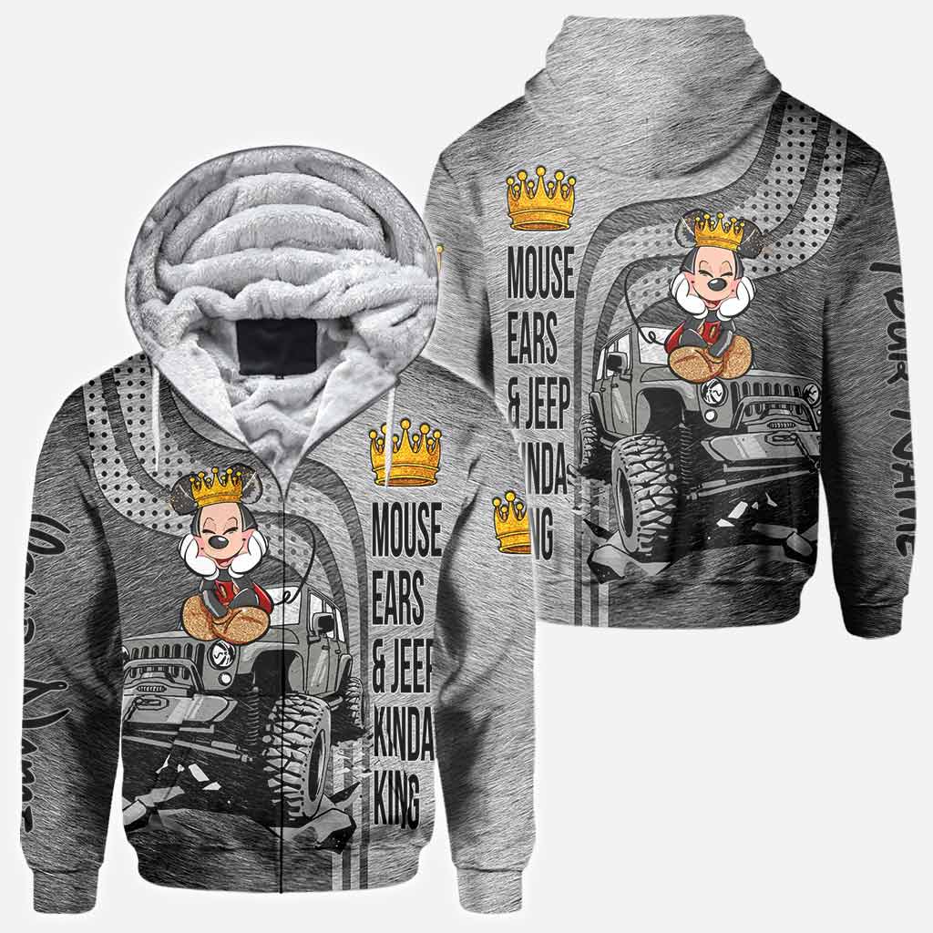 Personalized Couple All Over Hoodie Shirt Gift for Him & Her