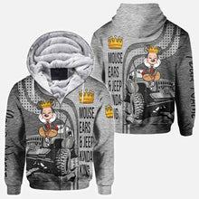 Load image into Gallery viewer, Personalized Couple All Over Hoodie Shirt Gift for Him &amp; Her
