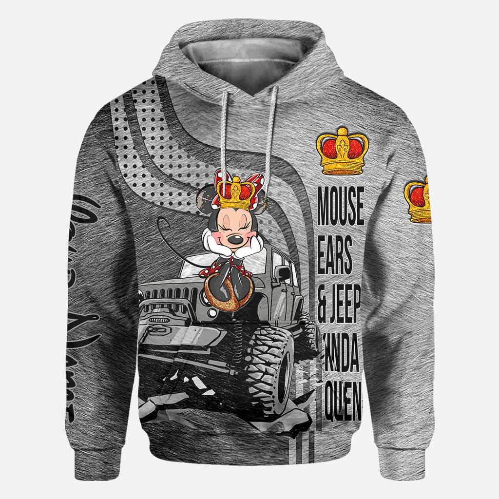Personalized Couple All Over Hoodie Shirt Gift for Him & Her