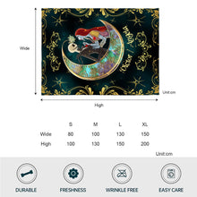 Load image into Gallery viewer, Personalized Couple Blanket I Love You To The Moon Gift
