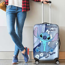 Load image into Gallery viewer, Personalized Ohana Luggage Cover Custom Name Travel Gift
