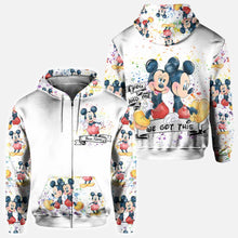 Load image into Gallery viewer, Personalized LGBT Couple Hoodie Custom Name All-Over Print Gift

