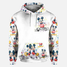 Load image into Gallery viewer, Personalized LGBT Couple Hoodie Custom Name All-Over Print Gift
