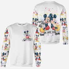Load image into Gallery viewer, Personalized LGBT Couple Hoodie Custom Name All-Over Print Gift
