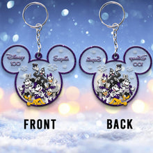 Load image into Gallery viewer, Personalized Disney 100 Keychain Custom Name Gift for Kids
