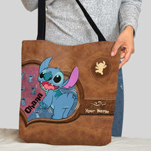 Load image into Gallery viewer, Personalized Ohana Tote Bag Custom Name Gift for Mom
