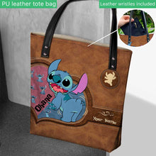 Load image into Gallery viewer, Personalized Ohana Tote Bag Custom Name Gift for Mom
