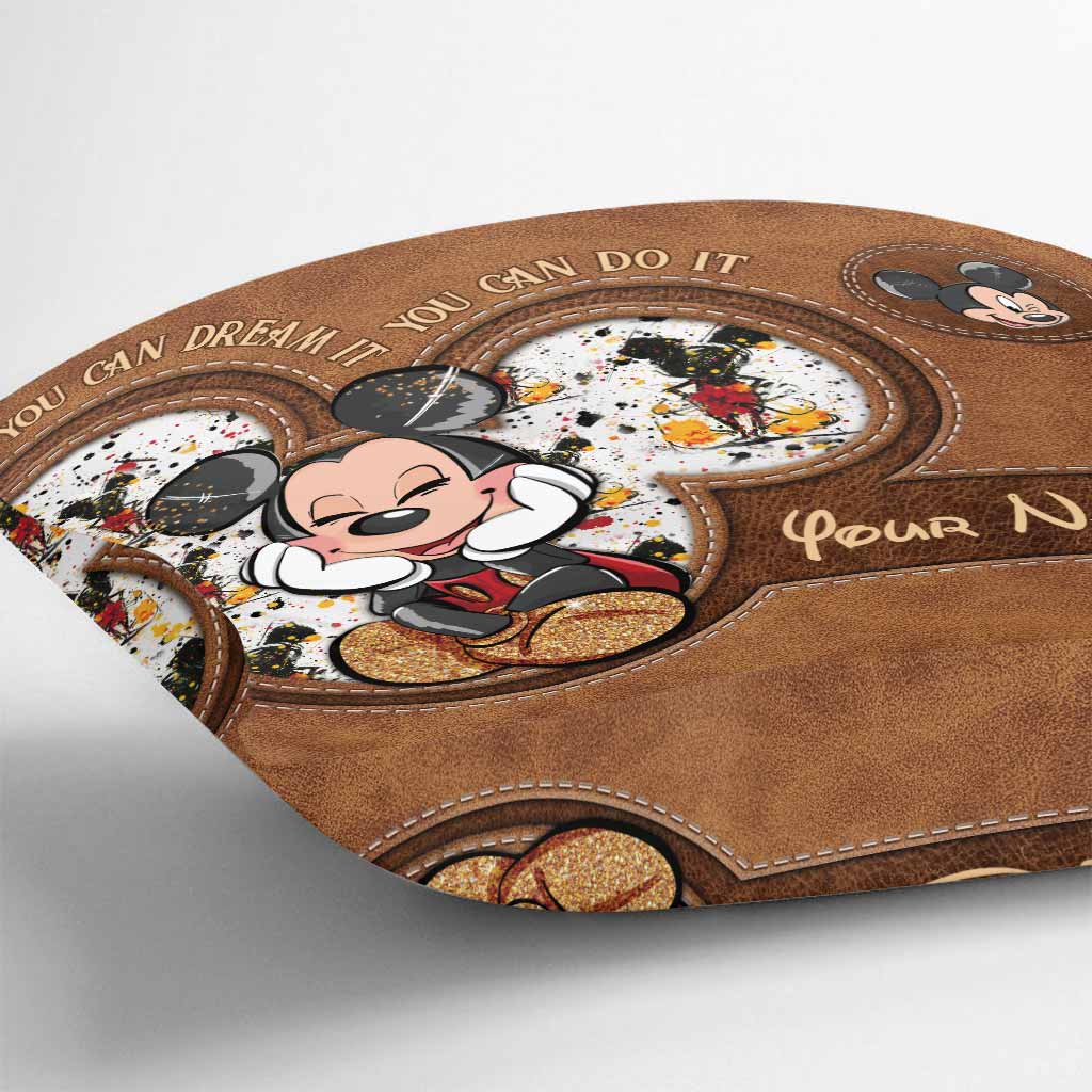 Personalized Mickey Mouse Throw Pillow Custom Name Gift Idea