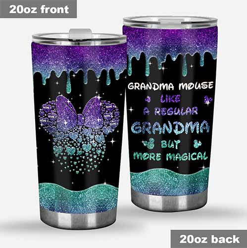 Personalized Tumbler for Grandma Magical Gift for Mother's Day