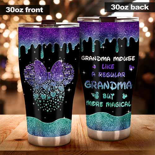 Personalized Tumbler for Grandma Magical Gift for Mother's Day