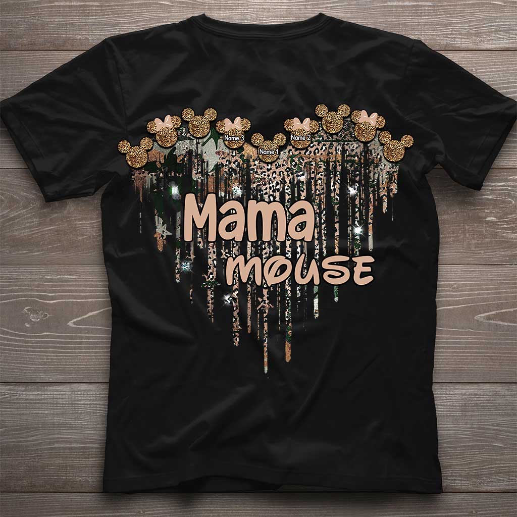 Personalized Mama Mouse T-Shirt & Hoodie Gift for Mom