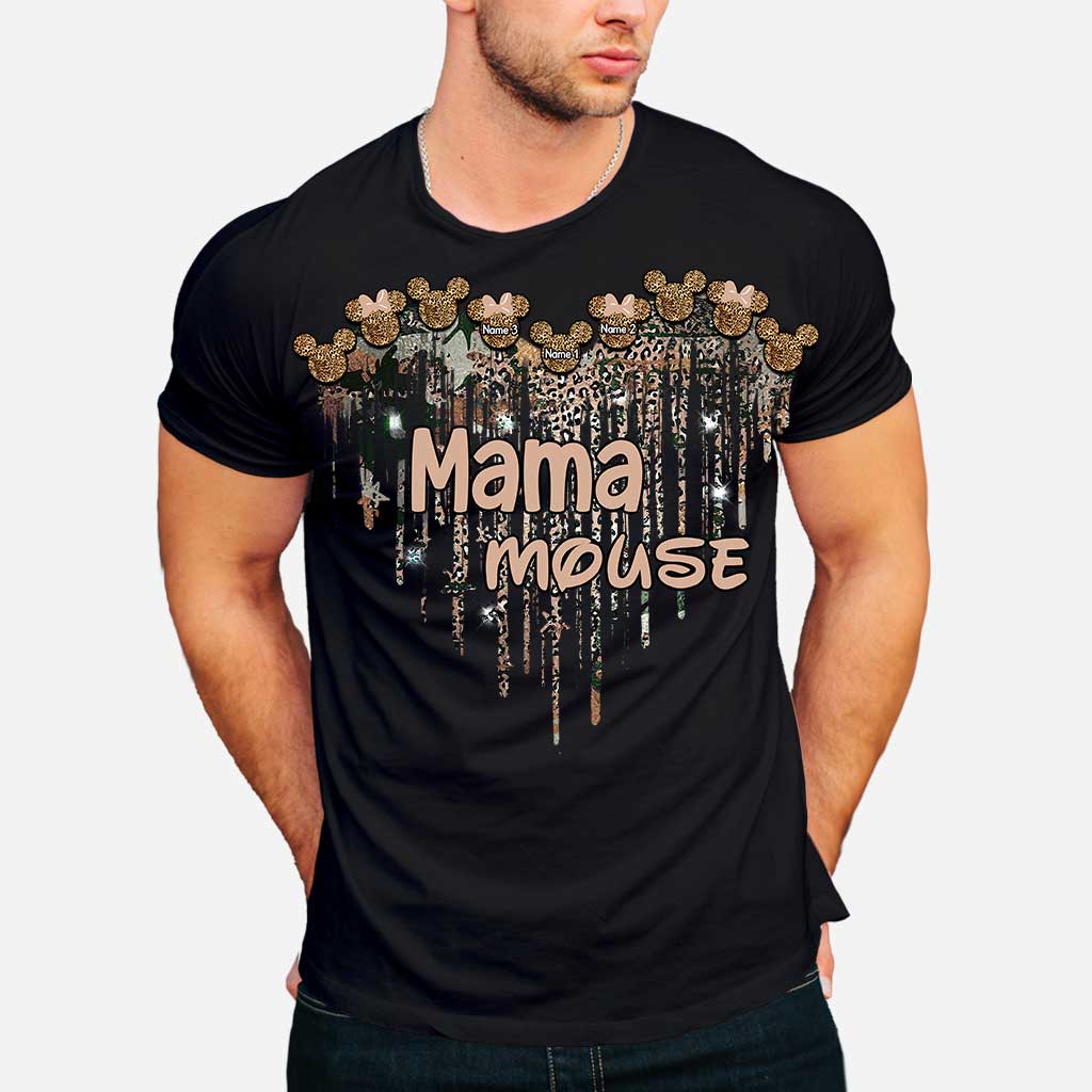 Personalized Mama Mouse T-Shirt & Hoodie Gift for Mom