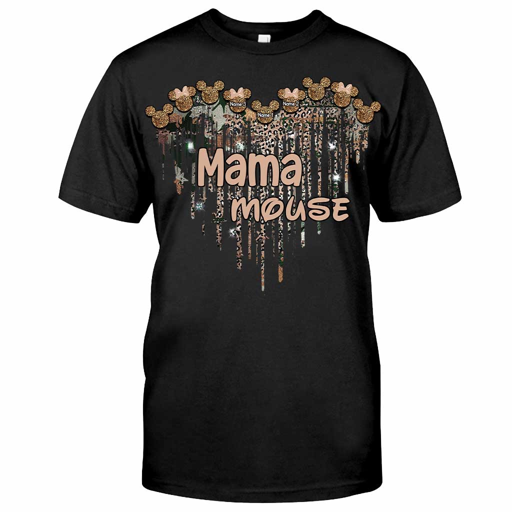 Personalized Mama Mouse T-Shirt & Hoodie Gift for Mom