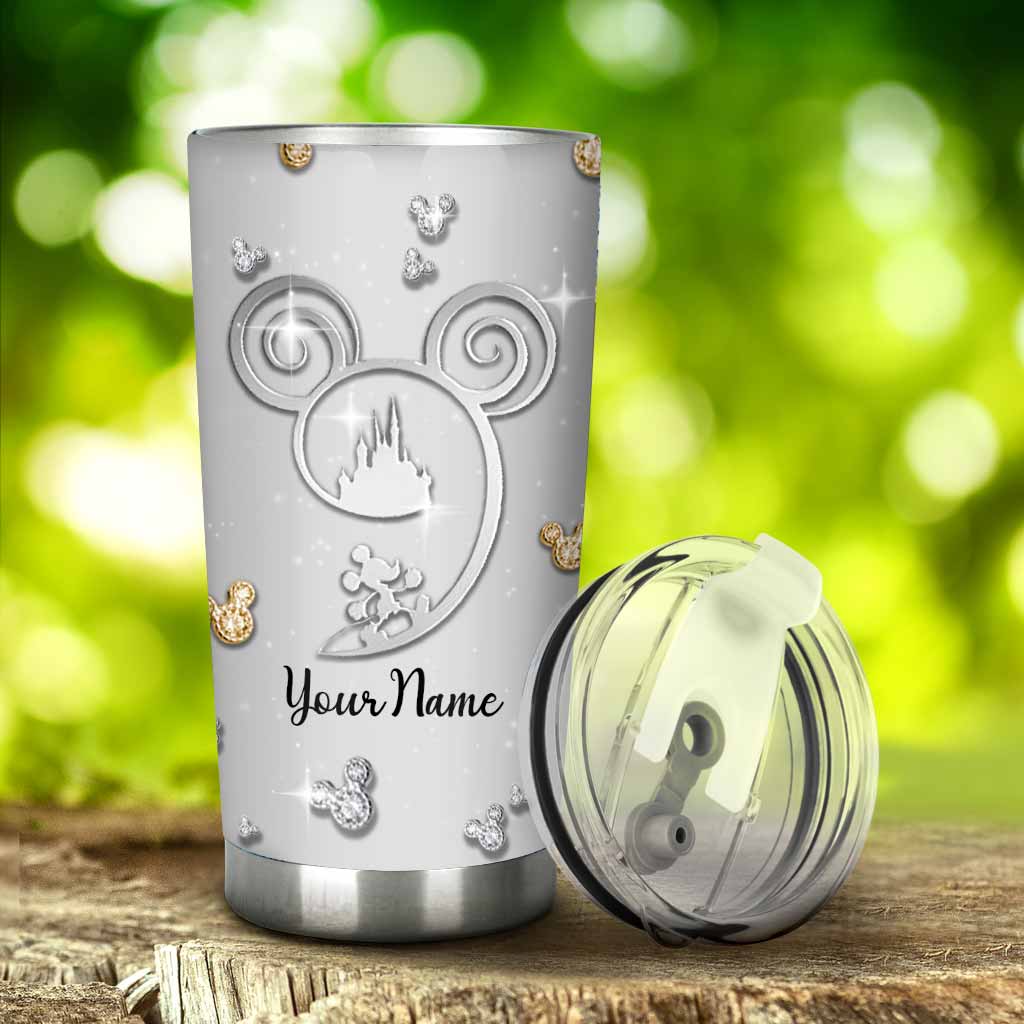 Personalized 20oz Tumbler Custom Name Dream Quote Gift for Graduation