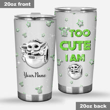 Load image into Gallery viewer, Personalized The Force Tumbler Custom Name Gift for Kids
