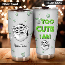 Load image into Gallery viewer, Personalized The Force Tumbler Custom Name Gift for Kids
