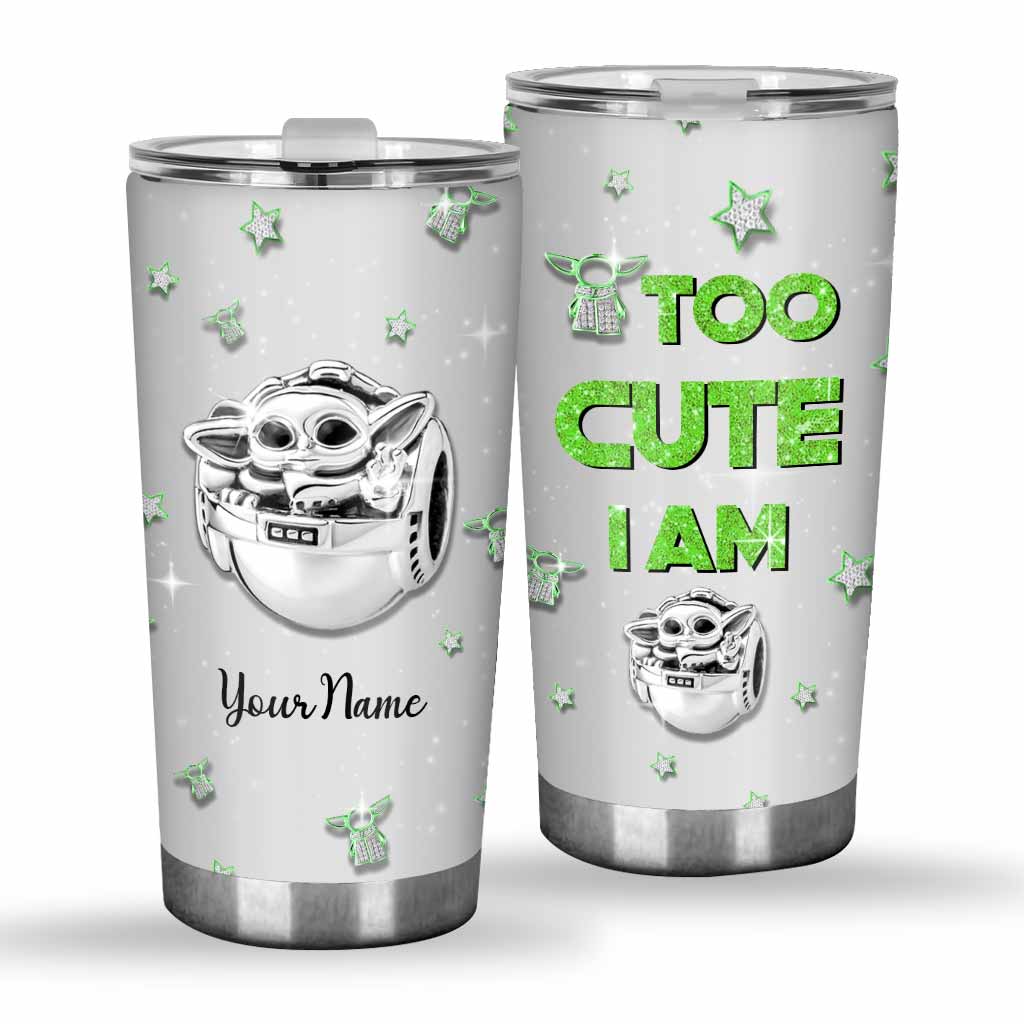 Personalized The Force Tumbler Custom Name Gift for Kids