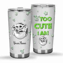 Load image into Gallery viewer, Personalized The Force Tumbler Custom Name Gift for Kids
