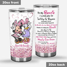 Load image into Gallery viewer, Personalized Bestie Tumbler Custom Name Gift for Friends

