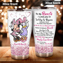 Load image into Gallery viewer, Personalized Bestie Tumbler Custom Name Gift for Friends
