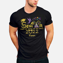 Load image into Gallery viewer, Personalized Graduation T-shirt and Hoodie With Name 2022 Gift
