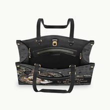 Load image into Gallery viewer, Personalized Leather Handbag with Custom Name Gift for Her
