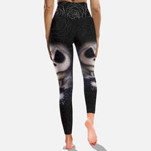 Load image into Gallery viewer, Custom Name Halloween Cross Tank Top &amp; Leggings for Women
