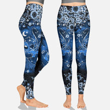 Load image into Gallery viewer, Personalized Cross Tank Top &amp; Leggings Set for Mom's Day Gift

