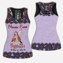 Load image into Gallery viewer, Personalized Hollow Tank Top and Leggings Custom Name Gift
