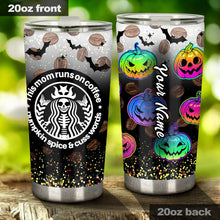 Load image into Gallery viewer, Personalized Halloween Tumbler Custom Name for Mom
