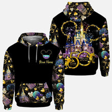 Load image into Gallery viewer, Personalized 50th Anniversary Magic Kingdom Hoodie All Over Print Gift
