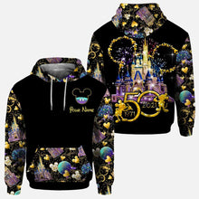 Load image into Gallery viewer, Personalized 50th Anniversary Magic Kingdom Hoodie All Over Print Gift
