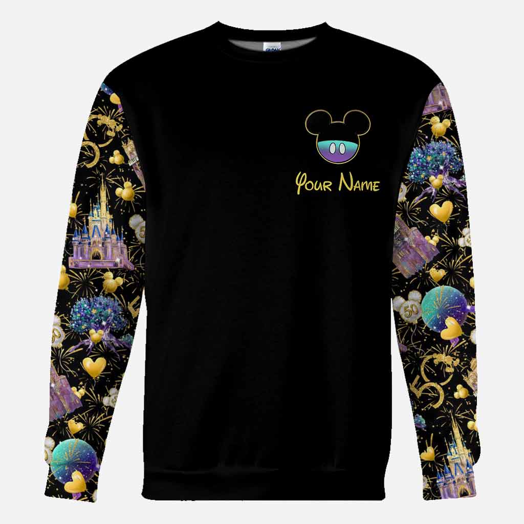 Personalized 50th Anniversary Magic Kingdom Hoodie All Over Print Gift