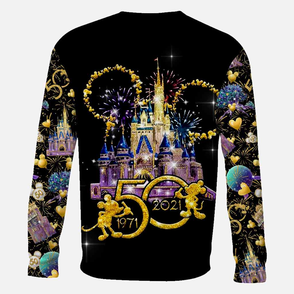 Personalized 50th Anniversary Magic Kingdom Hoodie All Over Print Gift