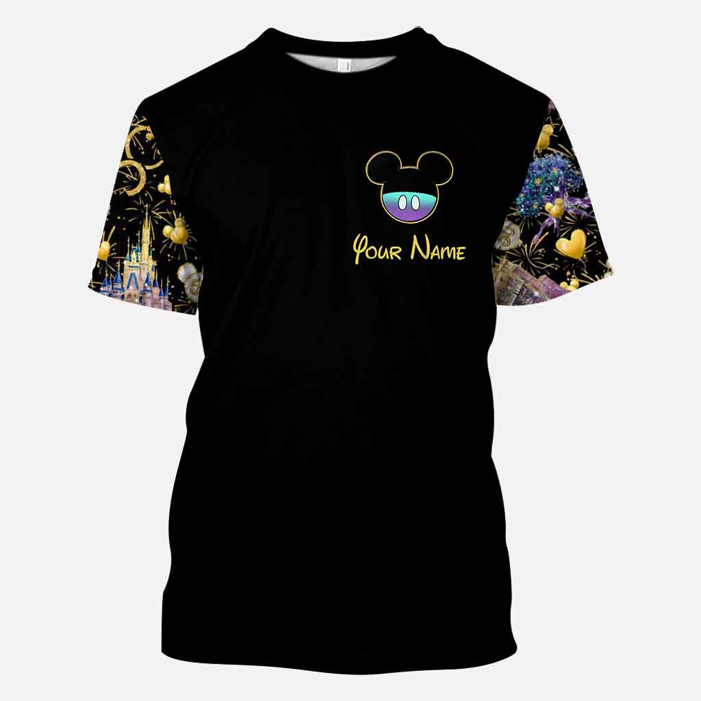 Personalized 50th Anniversary Magic Kingdom Hoodie All Over Print Gift