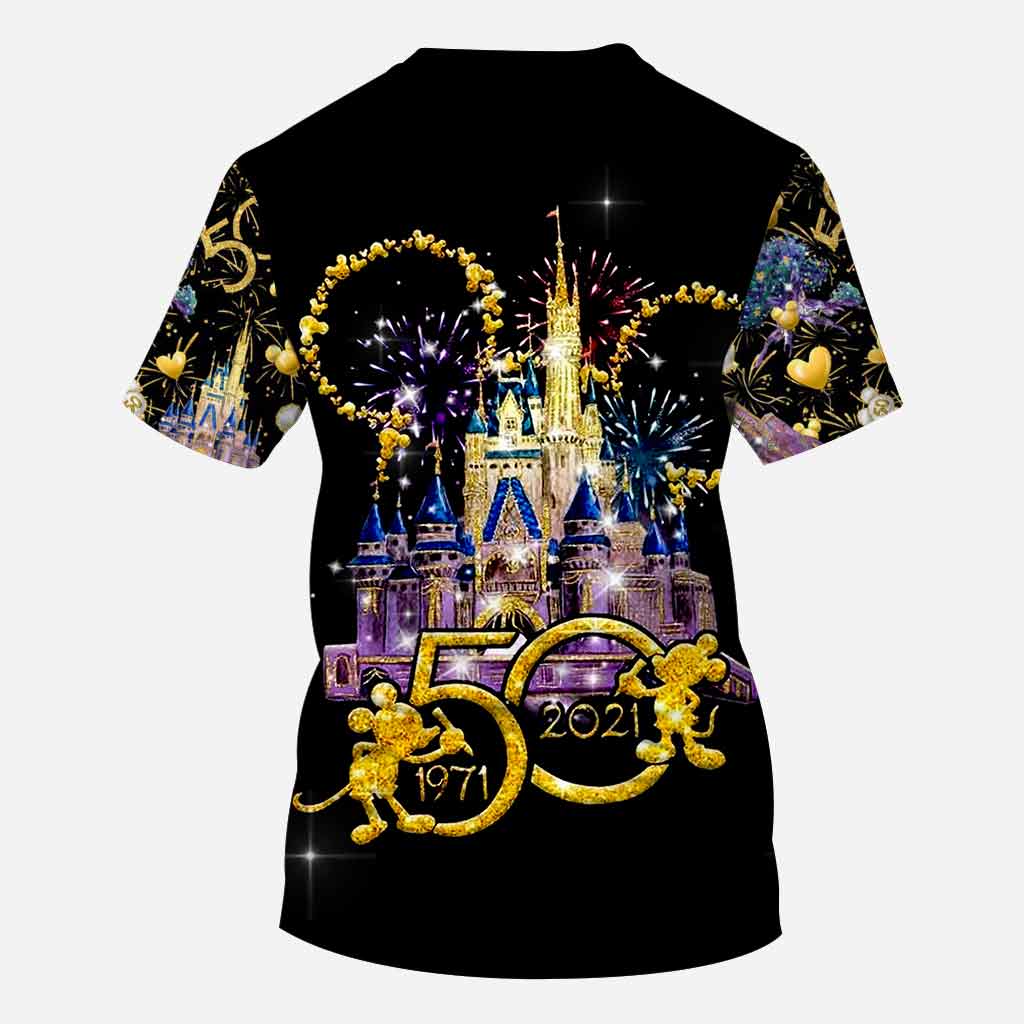 Personalized 50th Anniversary Magic Kingdom Hoodie All Over Print Gift
