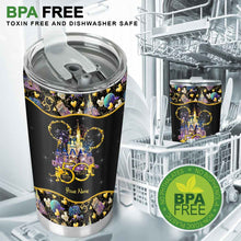 Load image into Gallery viewer, Personalized 50th Anniversary Magic Kingdom Tumbler for Couples
