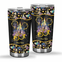 Load image into Gallery viewer, Personalized 50th Anniversary Disney Tumbler Custom Name Gift
