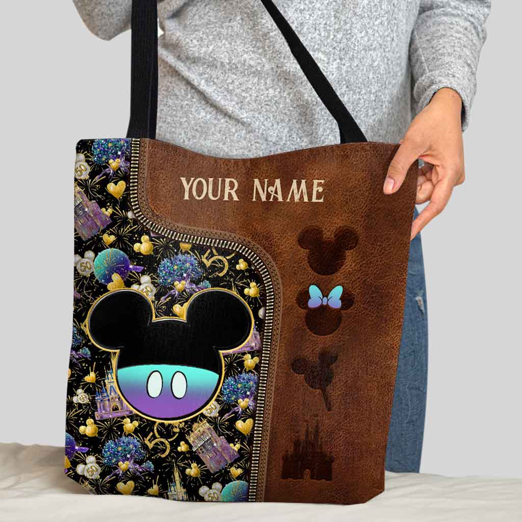 Personalized Magic Kingdom Tote Bag Custom Name Gift Idea