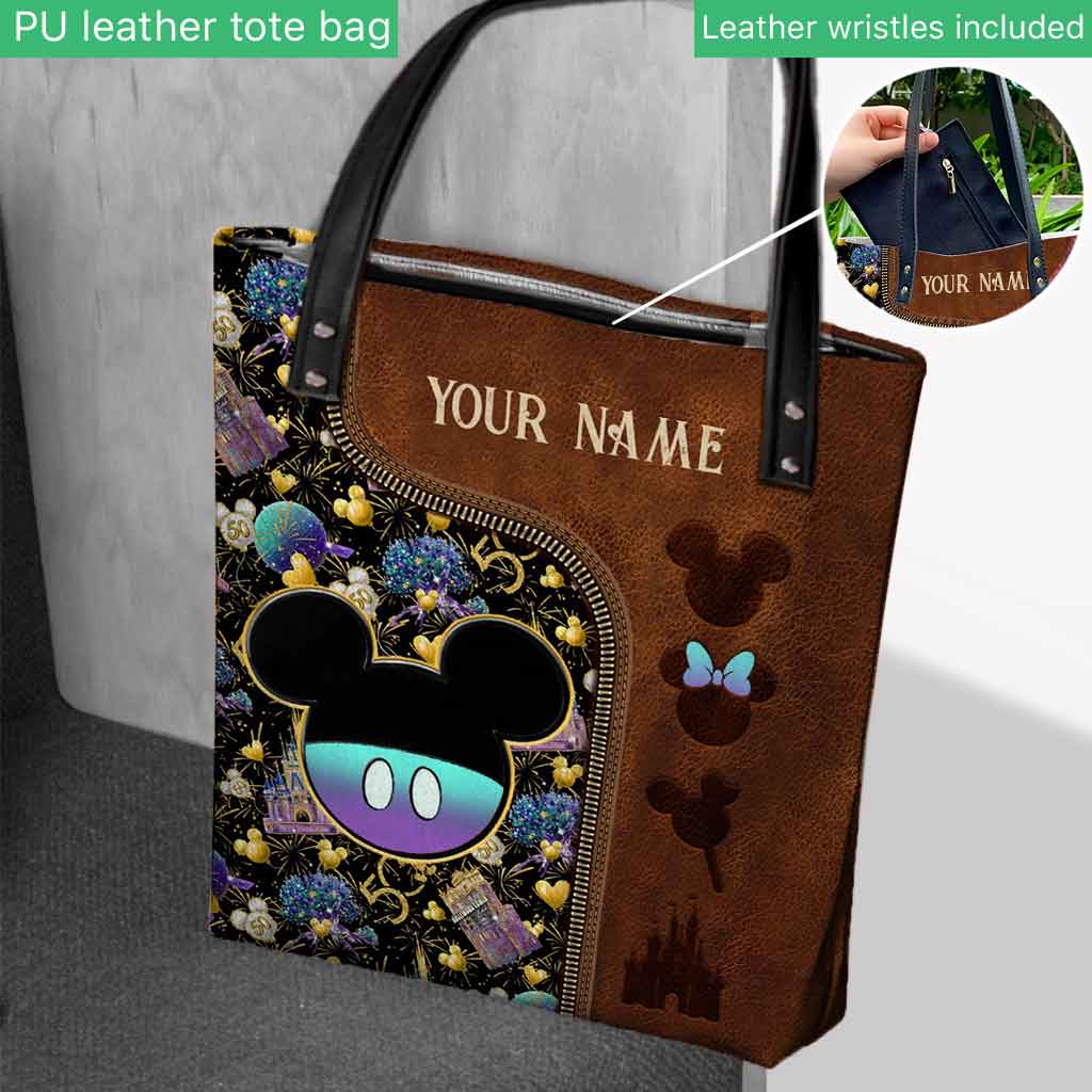 Personalized Magic Kingdom Tote Bag Custom Name Gift Idea
