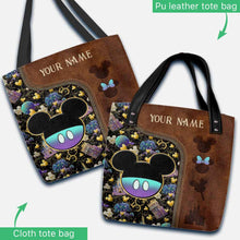 Load image into Gallery viewer, Personalized Magic Kingdom Tote Bag Custom Name Gift Idea
